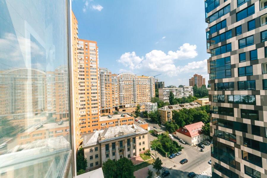 Квартира На Улице Деловая 키예프 외부 사진