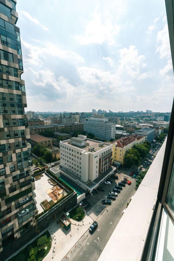 Квартира На Улице Деловая 키예프 외부 사진